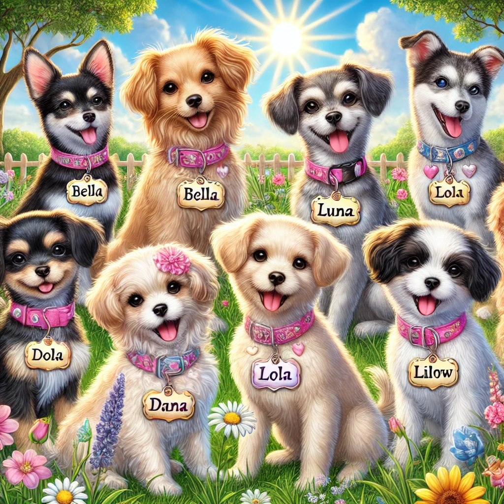 Popular Girl Dog Names